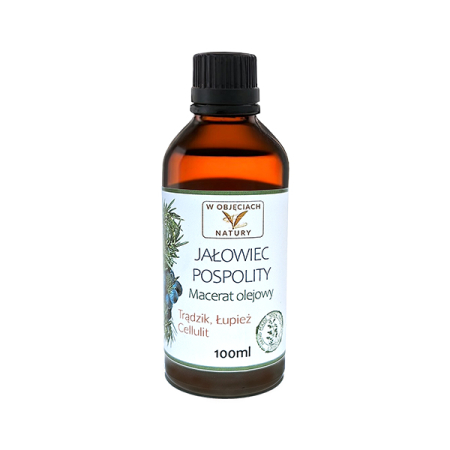 Jałowiec Pospolity - 100 ml Trądzi, Łupierz, Cellulit